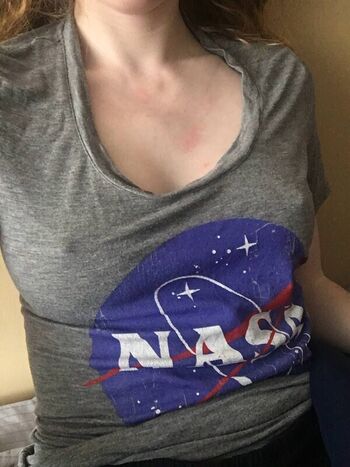 Girls Wearing Nasa Clothes