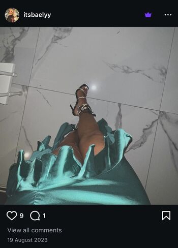 Full leaked Itsbaelyy private onlyfans photo