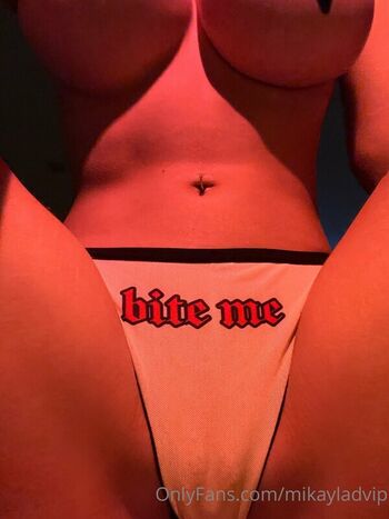 Full leaked Mikayla demaiter private onlyfans photo